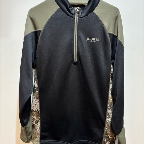 RedHead Other - Red Head Camo Men's Fleece Quarter-Zip Size M EUC Hunting Outdoors streetwear